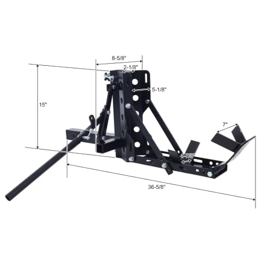 Amazon.co.jp: 800ポンド オートバイ トレーラー ヒッチ